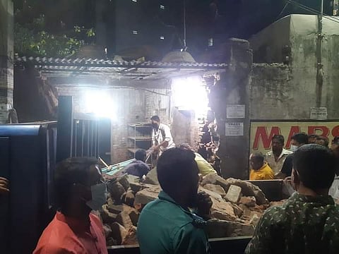 சேதப்படுத்தப்பட்ட இஸ்கான் கோயில்