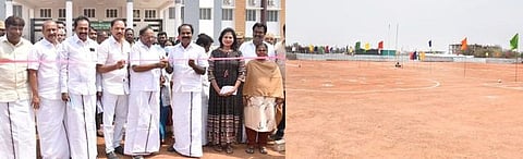 மருத்துவக் கல்லூரியில் விளையாட்டுத் திடல் திறப்பு