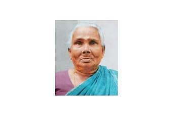 காலமானார் ஆ. சின்னம்மாள்