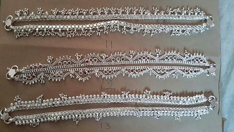 வெள்ளி கொலுசு 