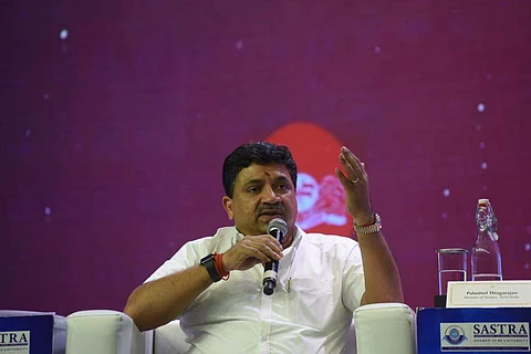 'மாநிலங்கள் பள்ளிக் குழந்தைகள் அல்ல; கட்டுப்படுத்த வேண்டாம்' - பி.டி.ஆர். பழனிவேல் தியாகராஜன் பேச்சு
