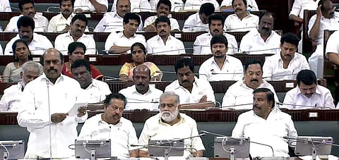 நெடுஞ்சாலைத்துறை அமைச்சர் எ.வ. வேலு