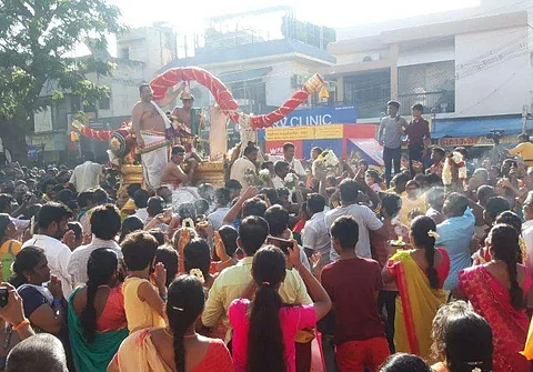மதுரைக்கு வந்த அழகர்
