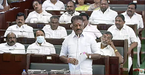 எதிர்க்கட்சித் துணை தலைவர் ஓ. பன்னீர்செல்வம்