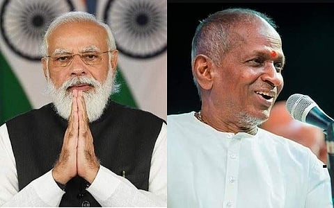 இளையராஜாவுக்கு நன்றி தெரிவித்த நரேந்திர மோடி