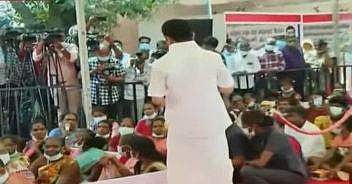 கிராம சபைக் கூட்டத்தில் மு.க.ஸ்டாலின்