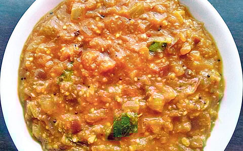 சிதம்பரம் கத்தரிக்காய் கொத்சு