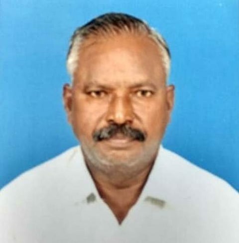 கொலை செய்யப்பட்ட முன்னாள் ஊராட்சிமன்றத்தலைவர் கந்தன் 