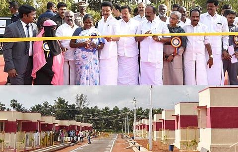 விழுப்புரத்தில் புதிய சமத்துவப்புரத்தை திறந்து வைத்தார் முதல்வர்