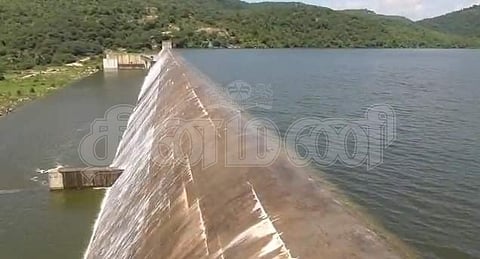 தொடர் மழையால் நிரம்பியது மோர்தானா அணை: விவசாயிகள் மகிழ்ச்சி