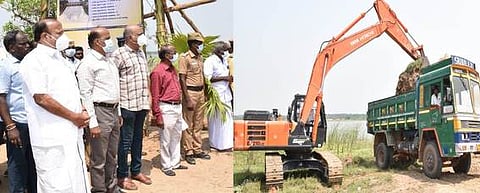 வழுதலம்பட்டு ஊராட்சியில் ஞாயிற்றுக்கிழமை நடைபெற்ற கிராம சபைக் கூட்டத்தில் பங்கேற்ற அமைச்சா் எம்.ஆா்.கே.பன்னீா்செல்வம், மாவட்ட ஆட்சியா் கி.பாலசுப்பிரமணியம் உள்ளிட்டோா்.