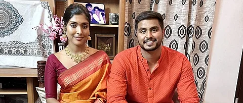 பிகில் பட நடிகைக்குத் திருமண நிச்சயதார்த்தம் (படங்கள்)