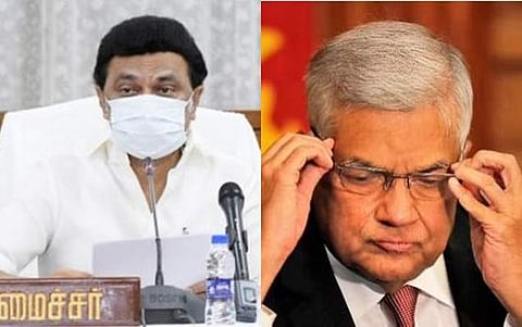 முதல்வர் மு.க.ஸ்டாலினுக்கு ரணில் விக்ரமசிங்க வாழ்த்து