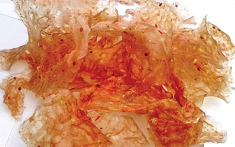 சிவப்பரிசி வடாம்