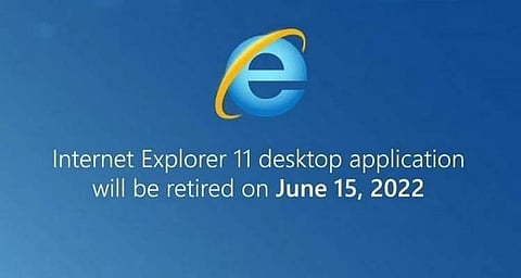 இன்றுடன் ஓய்வுபெறுகிறது இன்டர்நெட் எக்ஸ்ப்ளோரர்