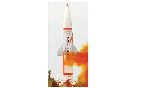 பிருத்வி-2 ஏவுகணை வெற்றிகரமாக சோதனை