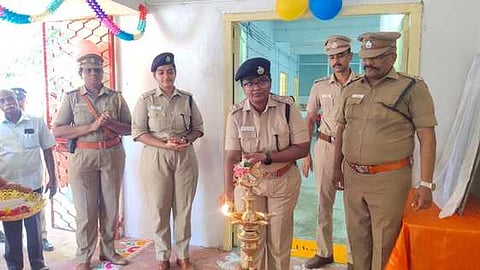 ஒரத்தநாட்டில் மகளிா் காவல் நிலையம் திறப்பு: காணொலியில் முதல்வா் திறந்துவைத்தாா்