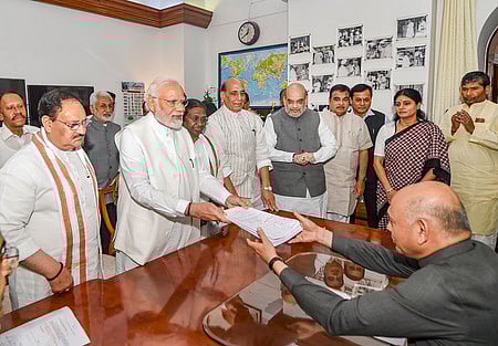 குடியரசுத் தலைவா் தோ்தல்: திரௌபதி முா்மு வேட்புமனு தாக்கல்