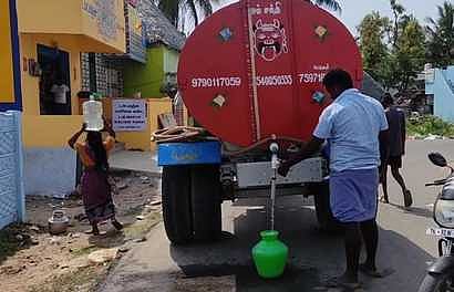 பழையாரில் குடிநீா் பற்றாக்குறையை போக்க நடவடிக்கை எடுக்க கோரிக்கை