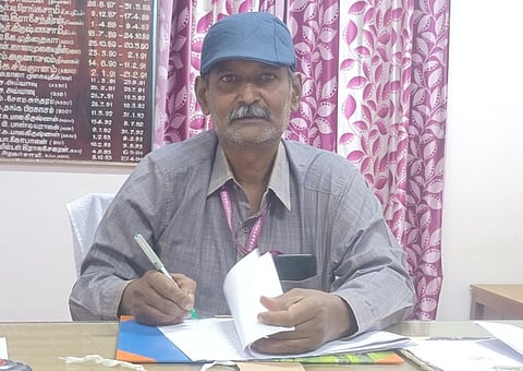 கம்பம் ஊராட்சி ஒன்றிய ஆணையா் பதவியேற்பு