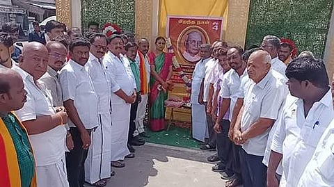 ராசிபுரம்: சுதந்திர போராட்ட வீரர் தியாகி பி.வரதராஜூலு நாயுடு பிறந்த தின விழா