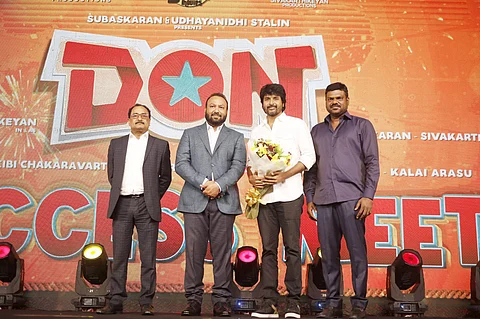 சிவகார்த்திகேயன், எஸ் ஜே சூர்யா, சூரி, பிரியங்கா அருள் மோகன், ஷிவாங்கி, பால சரவணன் உள்ளிட்ட பலர் நடித்துள்ள டான் படத்தின் சக்சஸ் மீட் ஸ்டில்ஸ்.