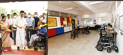 மாற்றுத் திறனாளிகளுக்காக ரூ.1 கோடியில் அருங்காட்சியகம்: முதல்வா் மு.க.ஸ்டாலின் திறந்து வைத்தாா்