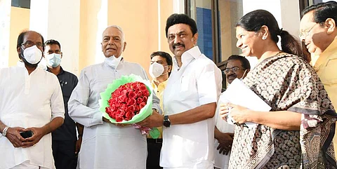 கூட்டாட்சித் தத்துவத்தை காக்கவே தோ்தலில் போட்டி: குடியரசுத் தலைவா் வேட்பாளா் யஷ்வந்த் சின்ஹா
