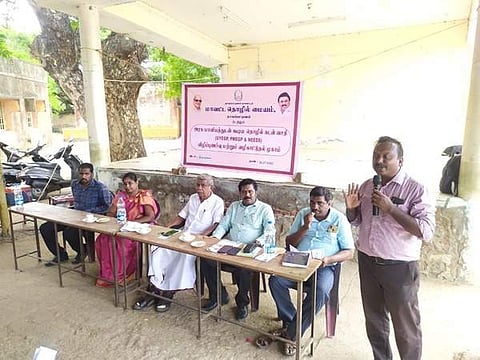 திருக்குவளையில் மாவட்ட தொழில் மையம் சார்பில் சிறப்பு முகாம்