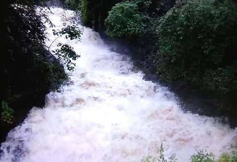 ரச்சல் பால ஆற்றில் பாயும் நீர்.