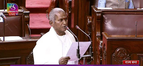 மாநிலங்களவை எம்.பி.யாக பதவியேற்றார் இளையராஜா