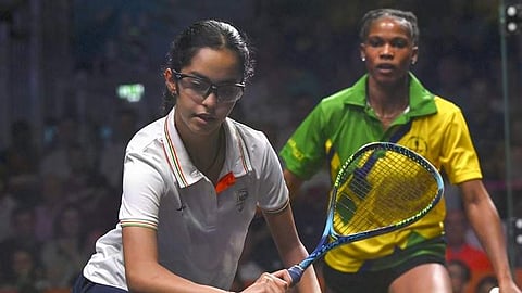 14 வயது ஸ்குவாஷ் வீராங்கனை அனஹத் சிங்