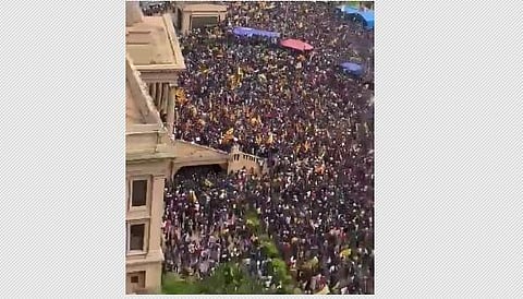 இலங்கை அதிபர் மாளிகையைக் கைப்பற்றிய போராட்டக்காரர்களுக்கு அதிர்ச்சி?