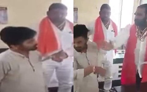 உணவில் தரம் குறைந்தது ஏன்? மேலாளரை அறைந்த சிவசேனை எம்.எல்.ஏ.