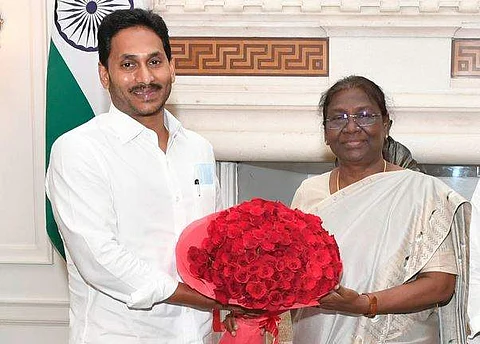 குடியரசுத் தலைவருடன் ஜெகன் மோகன் சந்திப்பு