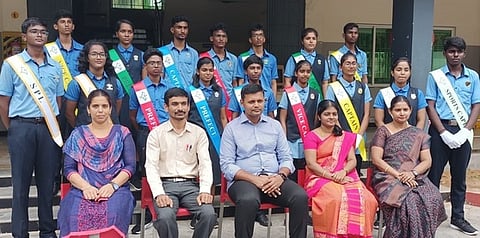 வெற்றி விகாஸ் பப்ளிக் பள்ளியில் முப்பெரும் விழா