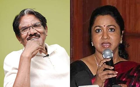 ''என் இனிய....''  - பாரதிராஜா குணமாக நடிகை ராதிகா உருக்கமாக பிரார்த்தனை