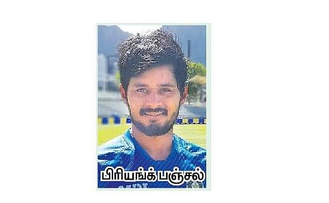 இந்திய ‘ஏ’ அணி கேப்டன் பிரியங்க் பஞ்சல்