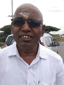 மாணவியை பாலியல் வன்கொடுமை செய்த பள்ளி ஆசிரியா் ந.காமராஜ்.