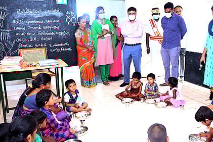 குழந்தைகள் நல மையத்தில் கள்ளக்குறிச்சி ஆட்சியா் ஆய்வு