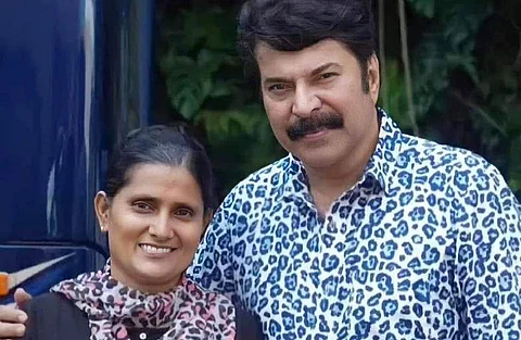 மம்மூட்டியுடன் இணைந்த 'விக்ரம்' ஏஜெண்ட் டீனா