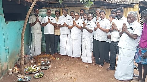 உசிலையில் அரசு உதவி பெறும் பள்ளிக்கு ரூ.8 லட்சத்தில் சமையல் கூடம்