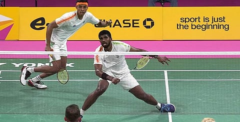 காமன்வெல்த் பாட்மிண்டன்: தங்கம் வென்ற இந்திய ஜோடி