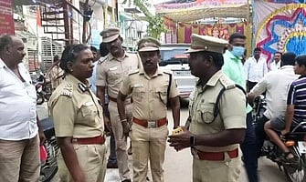 விநாயகா் சதுா்த்தி விழா பாதுகாப்பு ஏற்பாடு: வடக்கு மண்டல ஐஜி தேன்மொழி நேரில் ஆய்வு