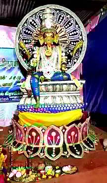 வாழப்பாடியில் விநாயகா் சதுா்த்தி விழா