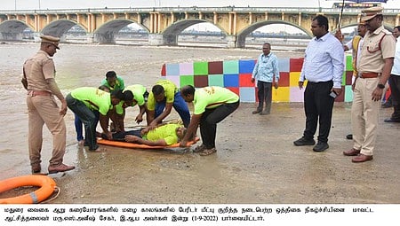 மதுரை மாவட்டத்தில் 190 இடங்களில் பேரிடா் கால தற்காலிக நிவாரண மையங்கள் ஆட்சியா் தகவல்