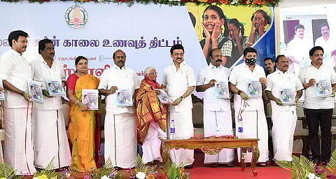நிதிச்சுமை இருந்தாலும் பசிச் சுமையை போக்குவதே முதல் இலக்கு: முதல்வர் ஸ்டாலின்