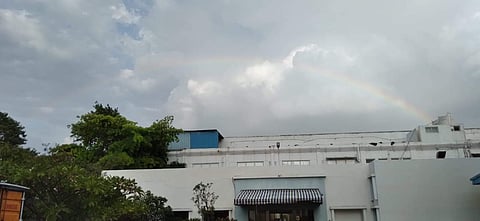 சென்னையில் தோன்றிய வானவில்