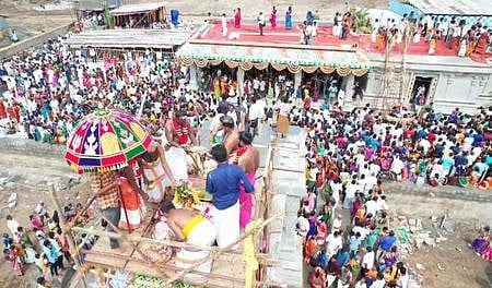 தேவூா் சேவுகராய ஐயனாா் கோயில் குடமுழுக்கு விழா