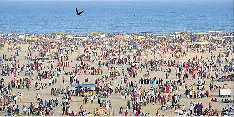 காணும் பொங்கலுக்கு.. பழைய மெரினாவை பார்க்க முடியவில்லை..